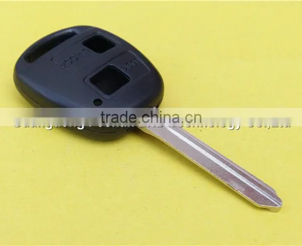 Blank 2 Button Remote Key Case for Toyota Corolla Camry Prado RAV4 FOB Shell TOY47 Blade photo-4