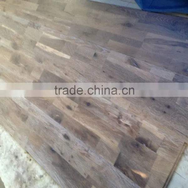 18mm Antique Oak Solid Wood Flooring photo-3
