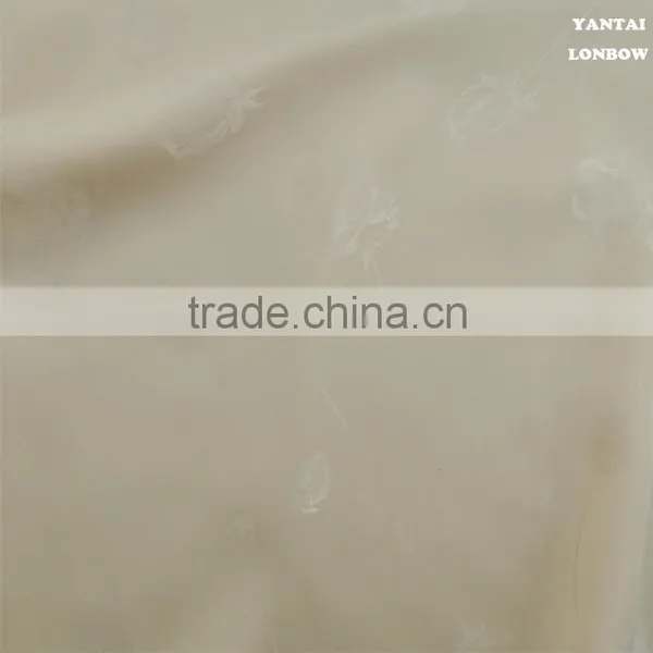 Rose patterned satin lining fabric for cloth