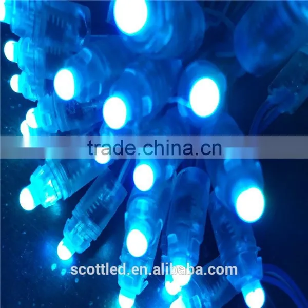 Outdoor Waterproof Diameter 9mm Led Pixel Light 5V Waterproof Full Color Led Pixel Lights WS2811 UCS1903 SM16703 photo-3