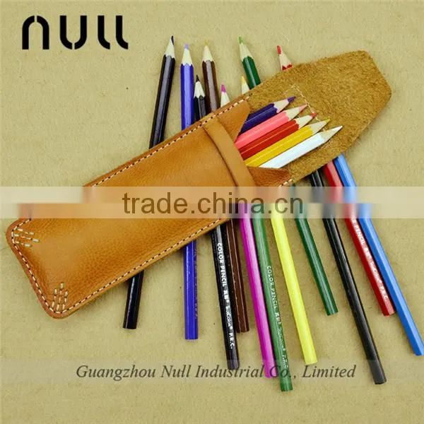 Wholesale Men's Gift Item Genuine Leather Pen and Pencil Holder photo-3