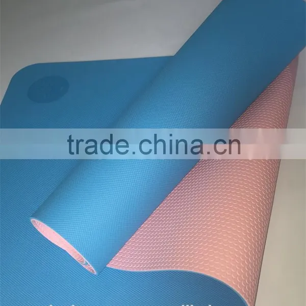 Tpe Eco Yoga Mat Double Side Color Yoga Mat Eco Yoga Mat With Logo photo-5