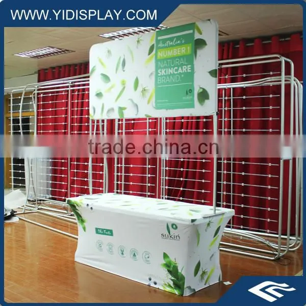 Aluminum & Fabric Material Exhibition Stand photo-5