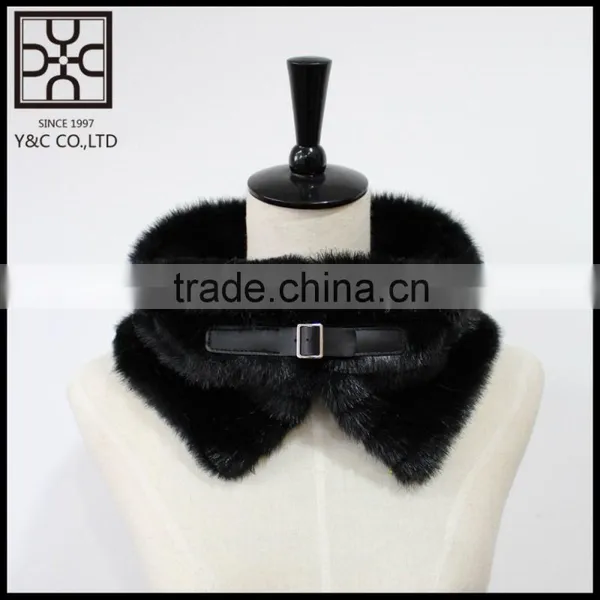 Own Design Fake Fur Scarf With Button photo-2