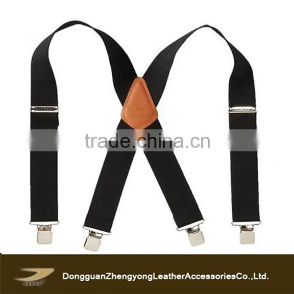 Wholesale Fashion Custom Mens Suspenders, Elastic Fabric for Suspenders,