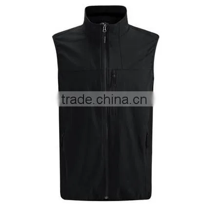 Custom Windproof Running Softshell Vest