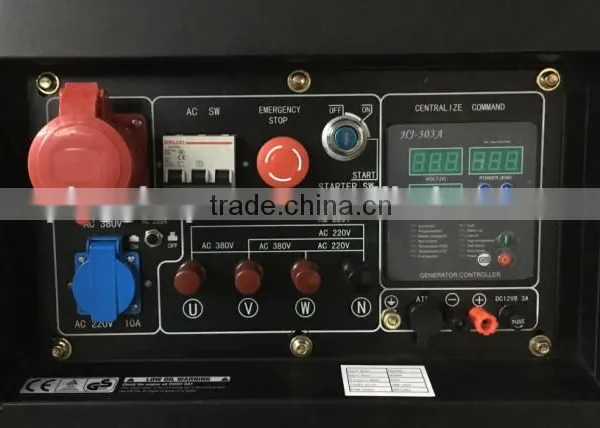 China Factory Power 10kva Electric Diesel Generator Dynamo Price List photo-4