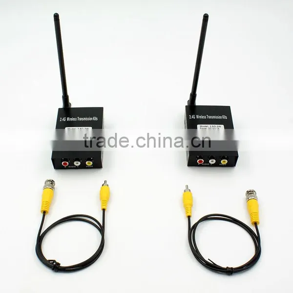 Channel Wireless Audio Video AV Transmitter Receiver With IR Remote Extension 2W Signal Wireless Transceiver photo-4