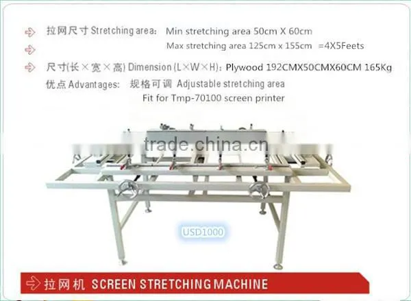 TSm-1215 Manual Screen Frame Making Machine photo-2