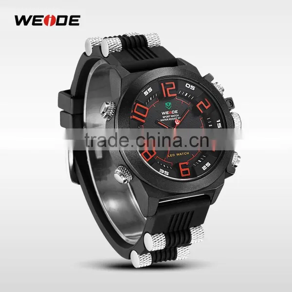 2016 WEIDE Unique Mens Watches Led Display Man Quartz Watch Fashion Watches Mens Dive Watch Make Your Own Digital Watch photo-3