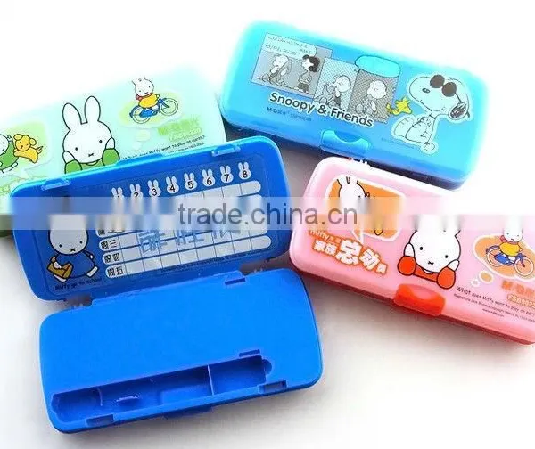 mini plastic pencil case HT8210