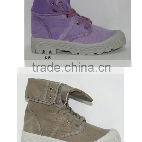 Women's Palladium Baggy Canvas Chukka Boot,canvas Shoe Women photo-4