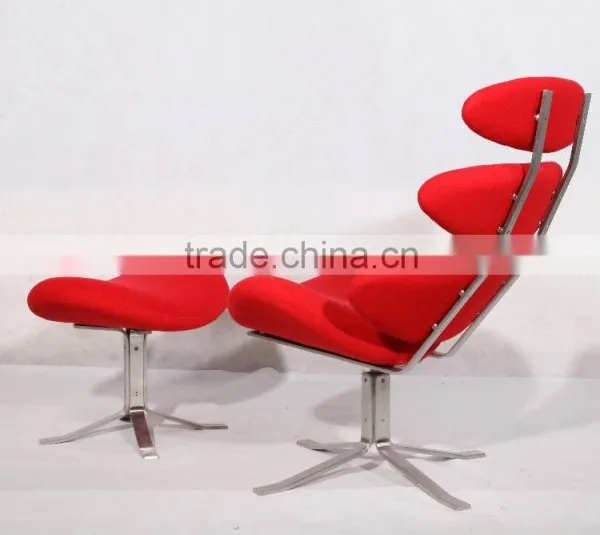 Knockoff Furniture Cashmere Wool Poul Volther Corona Chair Replica photo-2
