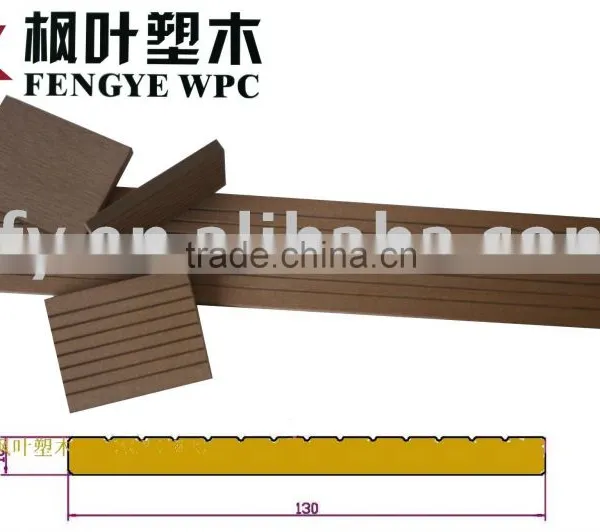 Wood Plastic Composite Decking 130*10