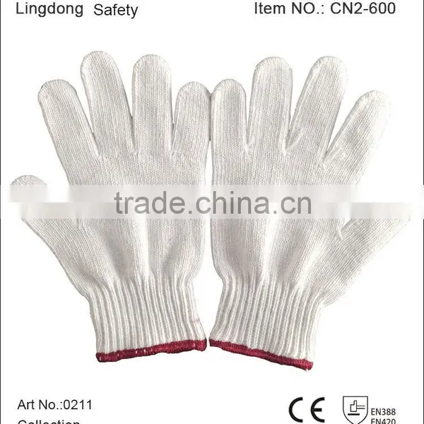 COTTON KNITTED GLOVES