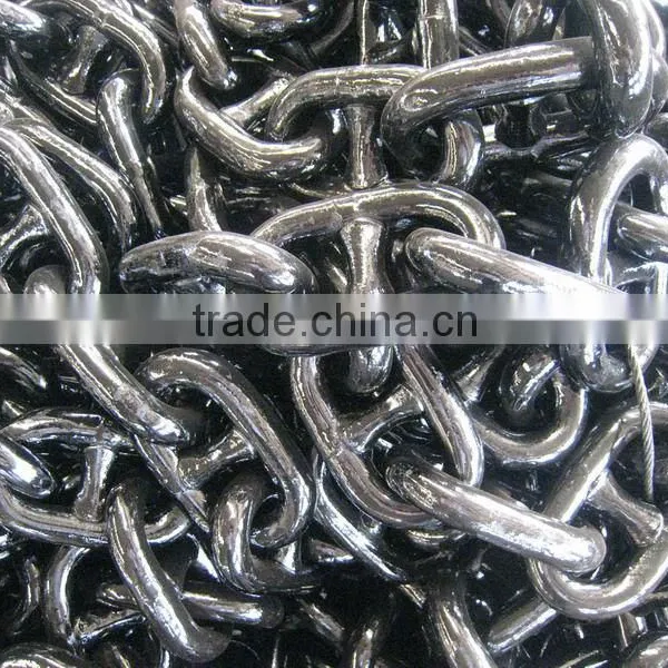 CCS Certificate Black Painted Chain Anchor Chain photo-2