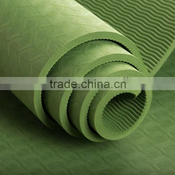 8mm Thick 72-inch Long Ero Friendly TPE High Density Anti-tear Non-slip Yoga Mat Eercise Mat Hot Yoga Eercise Fitness Pilates photo-2
