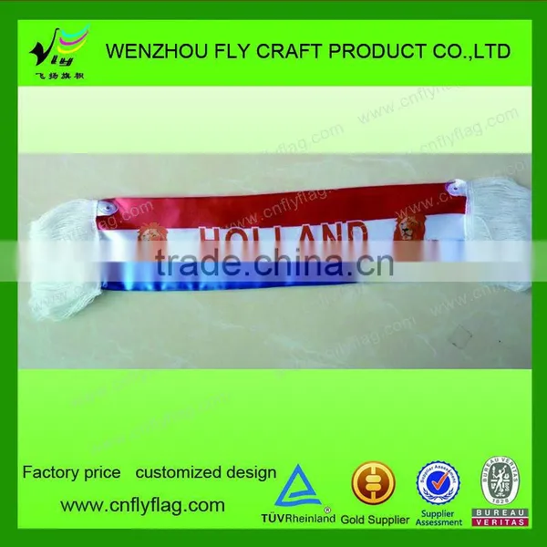 High Quality Customized Sports Promotional Polyester Fan Scarf photo-3