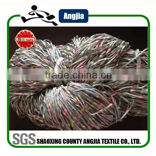 Blend Tape Yarn,70% Cotton 30% Polyester for Hand Knitting photo-3