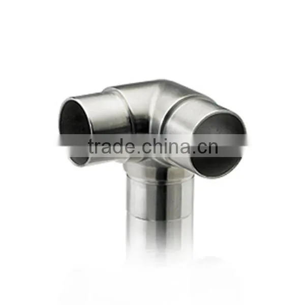 Stainless Steel Acute Vertical Corner 90 Degree Elbow For Split Tube 42.4mm photo-2
