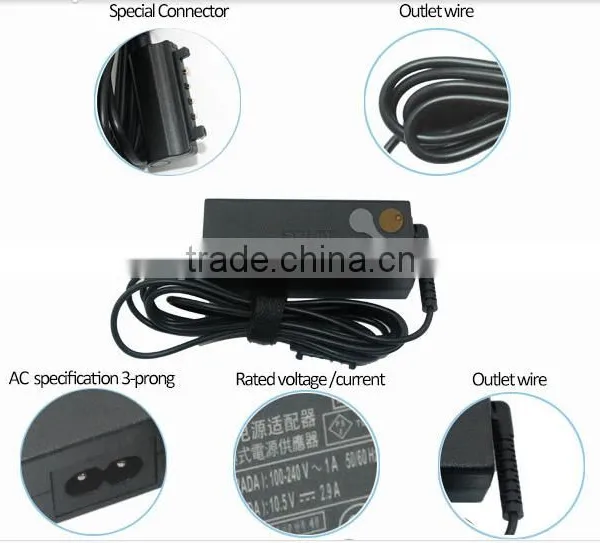 Original New Tablet ac Power Charger SGPAC10V1 ADP-30KH 10.5V 2.9A 30W for Sony photo-2