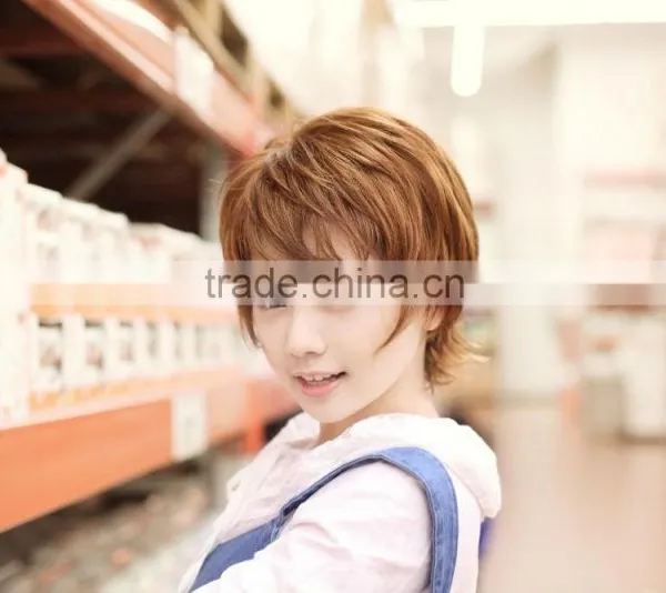 Fiber Synthetic Fashion Blonde Wigs photo-3