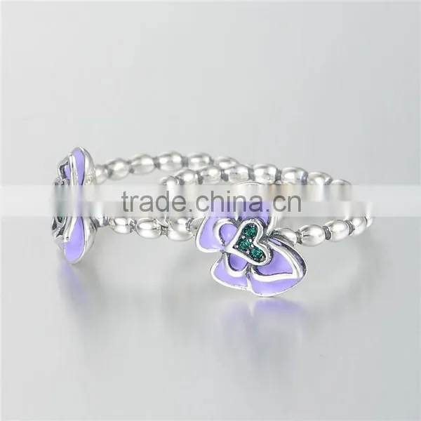 Fashion Jewellery Color Enamel Ladies Finger Rings photo-5