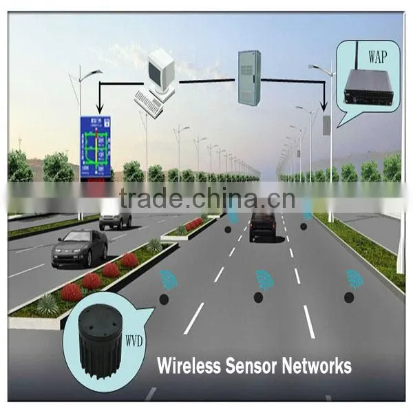 Zigbee Wireless Magnetic Vehicle Sensor and Control Networks for Traffic Optimization System Road Safety System