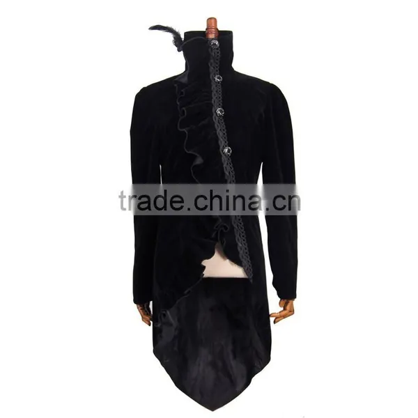 Devil Fashion 2015 Man Gothic Jacket CT00801 photo-4