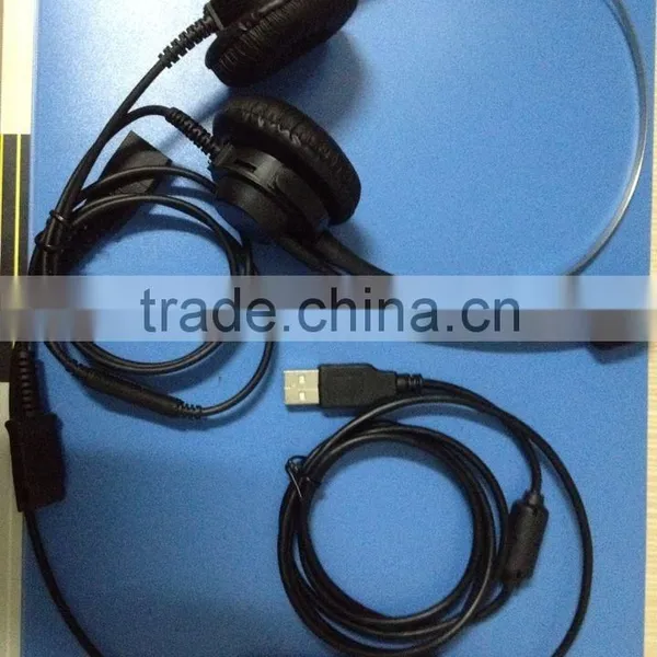 Professional Call Center Headset With QD, PLT Compatible photo-3
