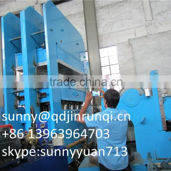 Manufacturer Rubber Floor Tile Vulcanizing Press Machine / Rubber Mat Making Machine With Quality photo-5