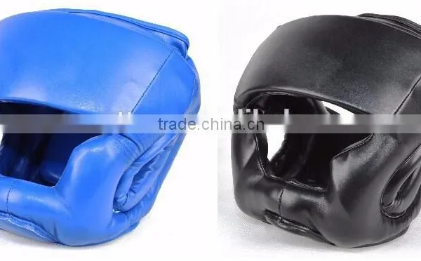 Professional Thicken High Quality PU Boxing or Sanda Customized Head Guard for Sports Safty photo-4