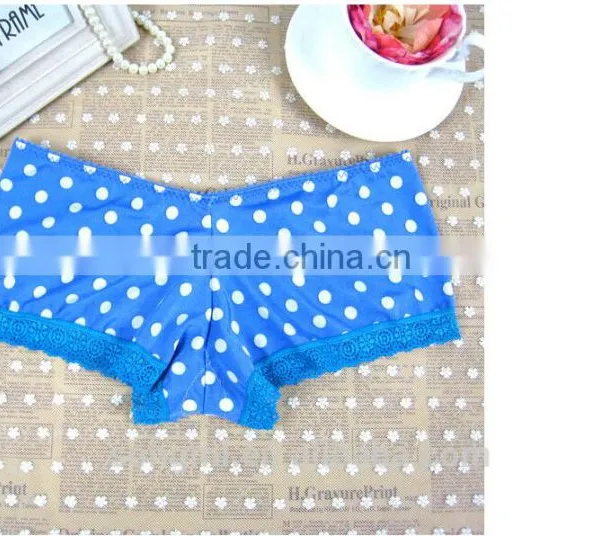High-quality Wholesale Transparent Sexy Lingeries For Girls Women Knitted Underwear Micro Modal Underwear