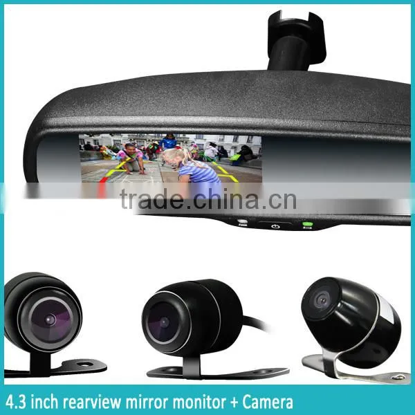 Promotional Parking Sensor Rear View Mirror Monitor With AUTO DIMMING and Auto Brightness Adjustment photo-5