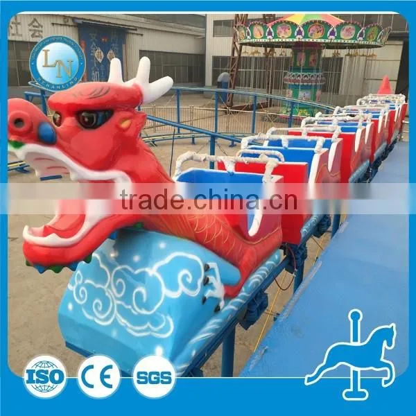 Children / Adult Amusement Sliding Dragon Indoor Mini Roller Coaster photo-6