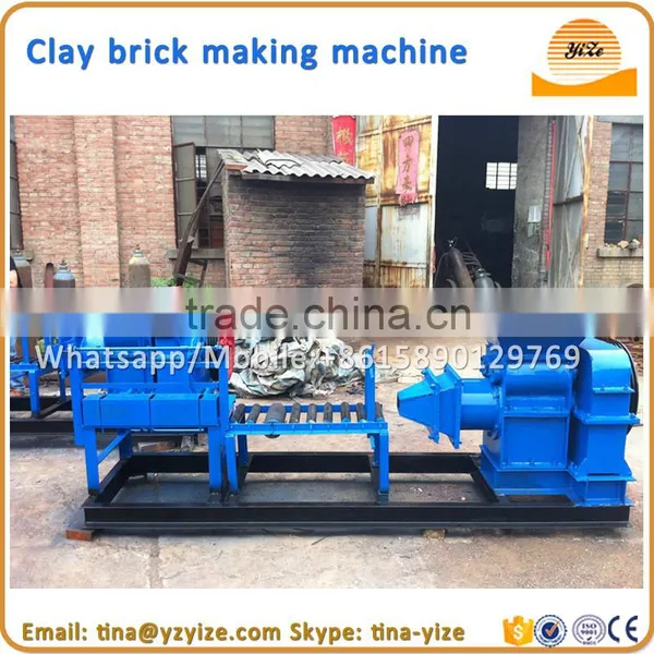 Clay brick moulding machine / interlocking clay brick machine / clay brick machine