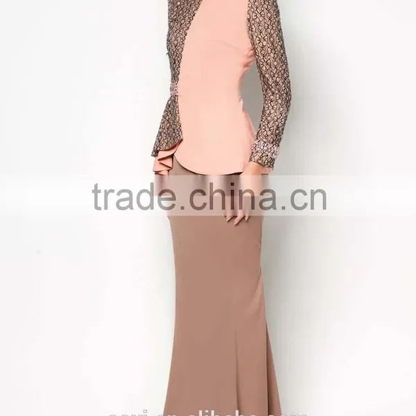 Fashion Design Beaded Printed Bodycon Wholesale Price Muslim Dress photo-3