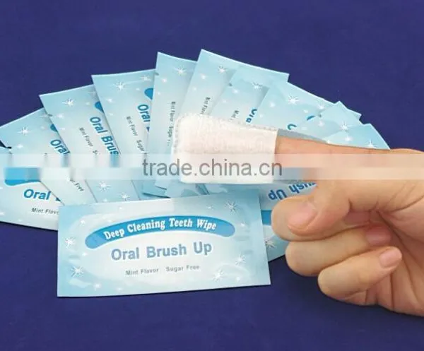 New Mint Flavor Teeth Wipe,oral Brush Up,disposable Teeth Wipe photo-2