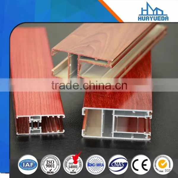 Standard Aluminum Extrusion Alloy Wood-grained photo-3