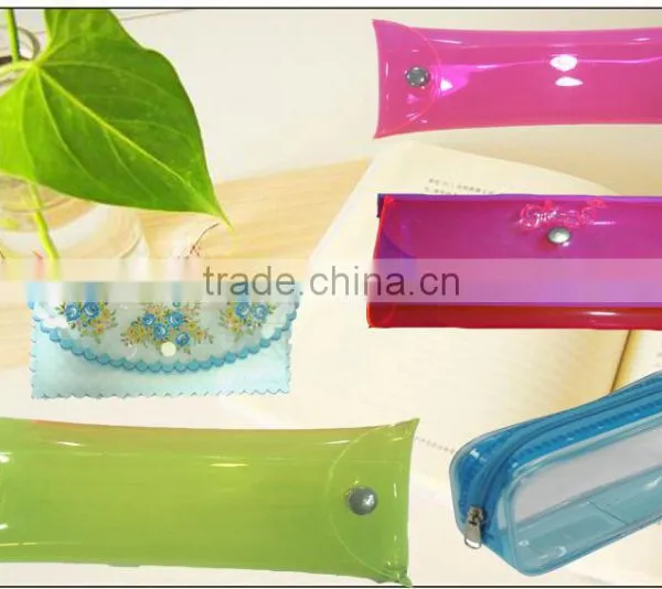 Clear Pvc Plastic Bag With Snap Button photo-4