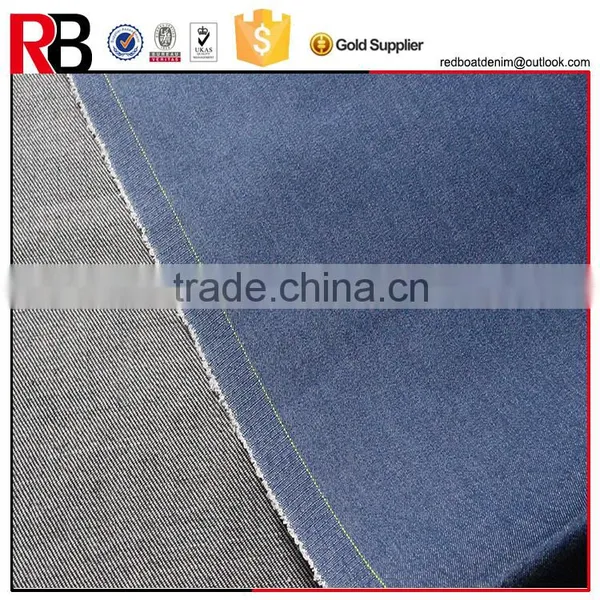 Factory Stock Lot 6.5oz Blue Twill 72%Cotton Denim Fabric