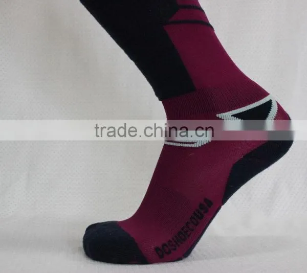 Men Women Fashionable Sports Socks , Jacquard Nylon Sport Compression Socks , Colored Compression Sport Socks photo-3