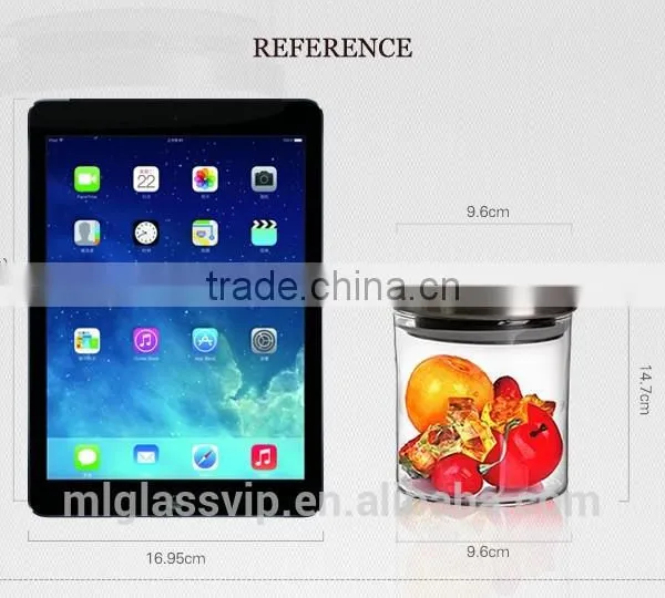 600ml Kitchen Food Storage Glass Jar N6045 photo-3