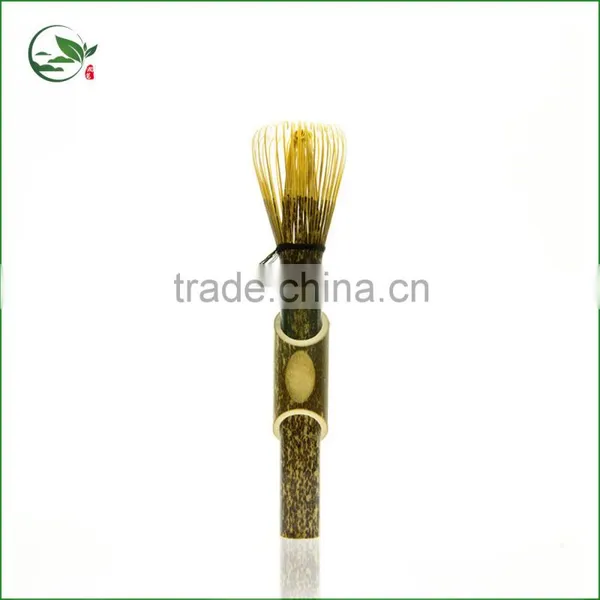 Japan Ceremony Tea Whisk Green Tea Powder Long Handle Bamboo Whisk Set photo-2