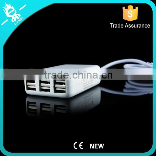 6 Usb Port Multifunctional Charger for Mobile Phone and Tablet pc photo-2