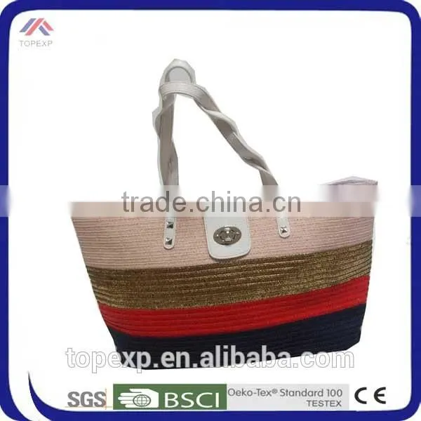 Straw Bag Beach Promotionable Shoulder Bag photo-3