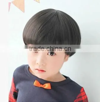 Hot Selling Kids Natural Wigs Cheap Kids Wigs Bob Wig for Little Boys photo-2