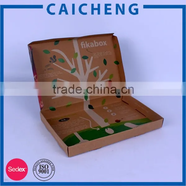 2016 Manufacture Brown Kraft Paper Food Box photo-3