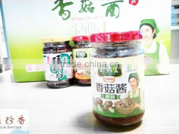 OEM Produce High Quality Various Taste Fresh Shiitake Mushroom Sauce
