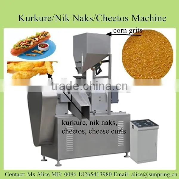 Fried Cheese Curls Snacks Machine photo-2